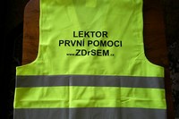 Potisk reflexních vest